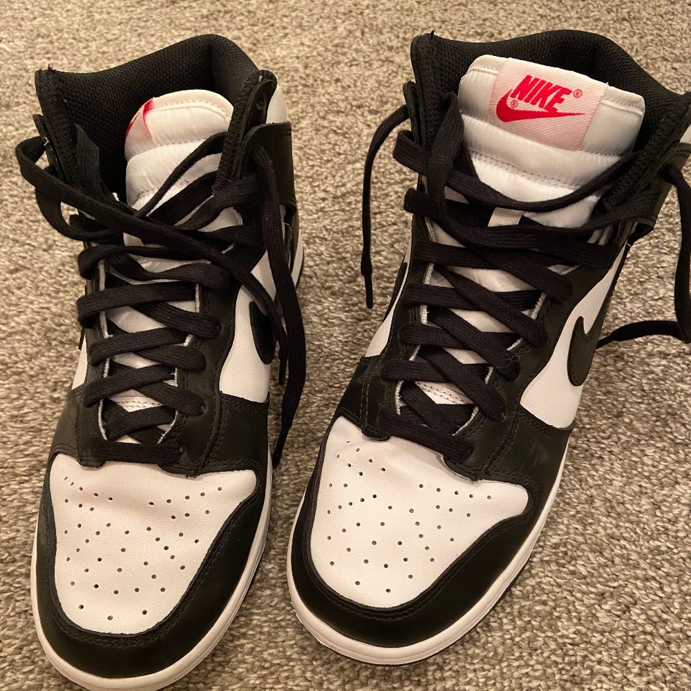 Nike Panda Dunks High top